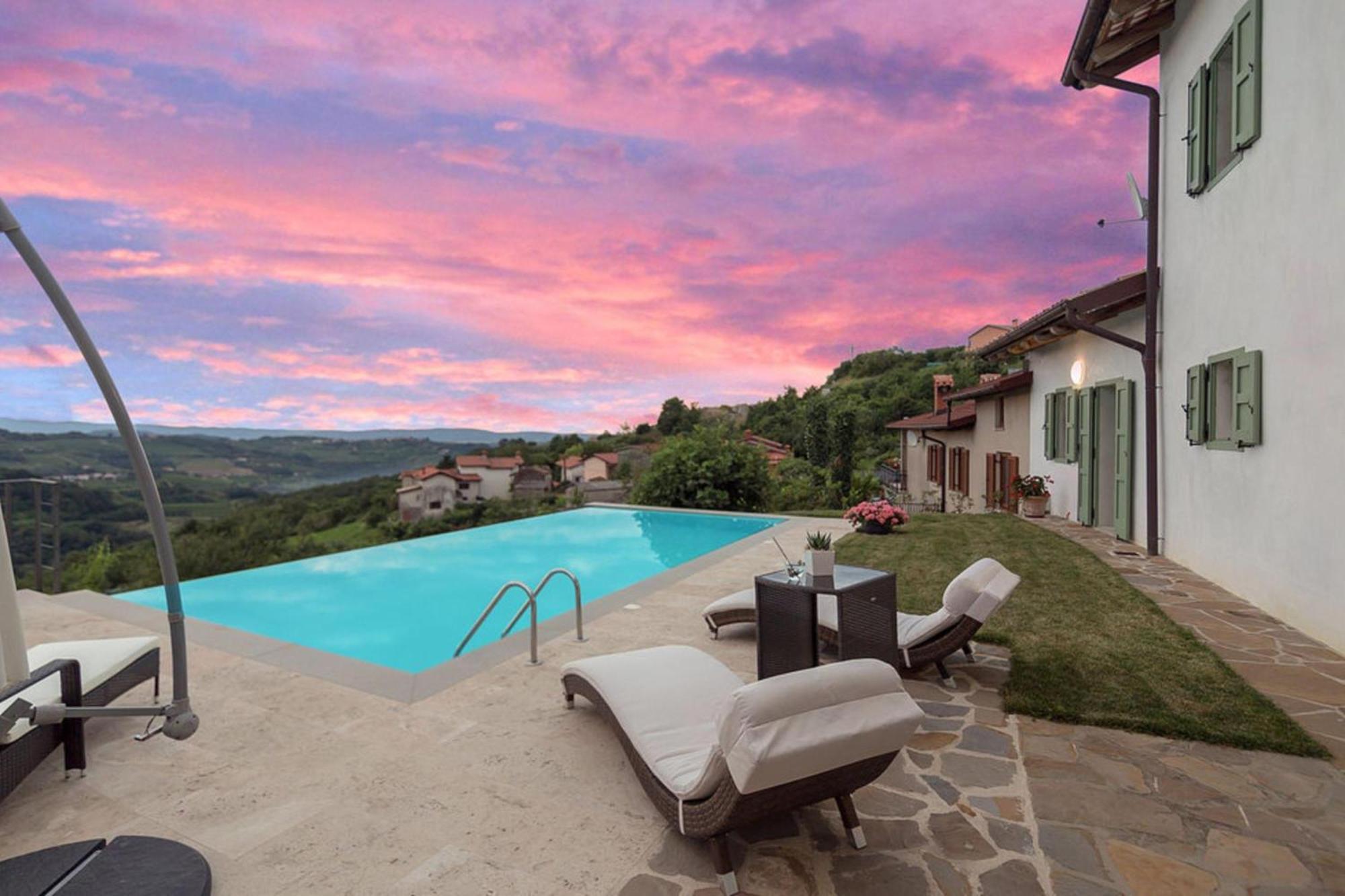 Pool & Sauna Villa Gizela - Happy Rentals Kojsko Exterior foto